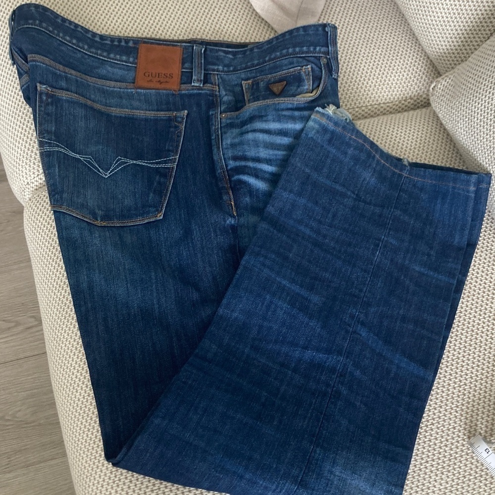 Guess Men's Denim Slim Jeans - Picture 9 of 10